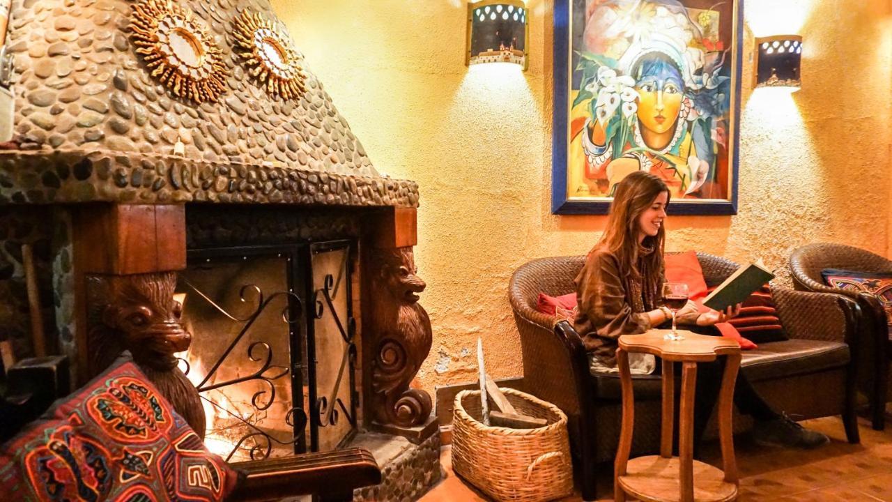La Posada Del Arte Baños Exteriör bild